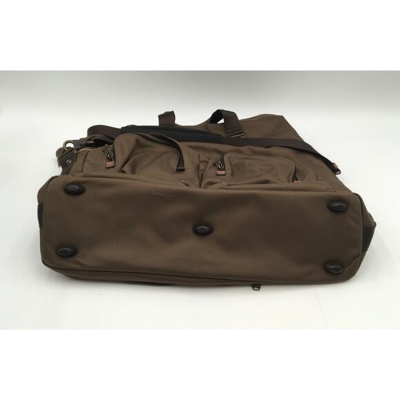 TUMI Alpha Bravo Everett Weekender Essential Tote 2 Way Shoulder Bag in Brown - Picture 8 of 8